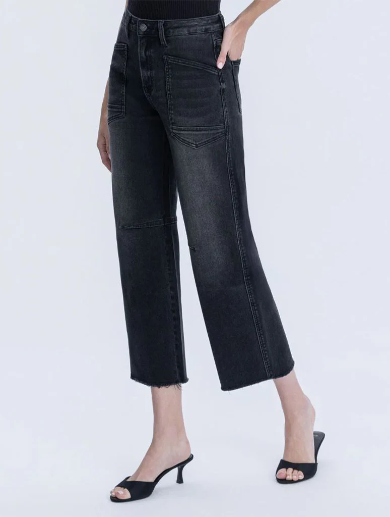 Vervet Super High Rise Barrel Jeans - Image 2