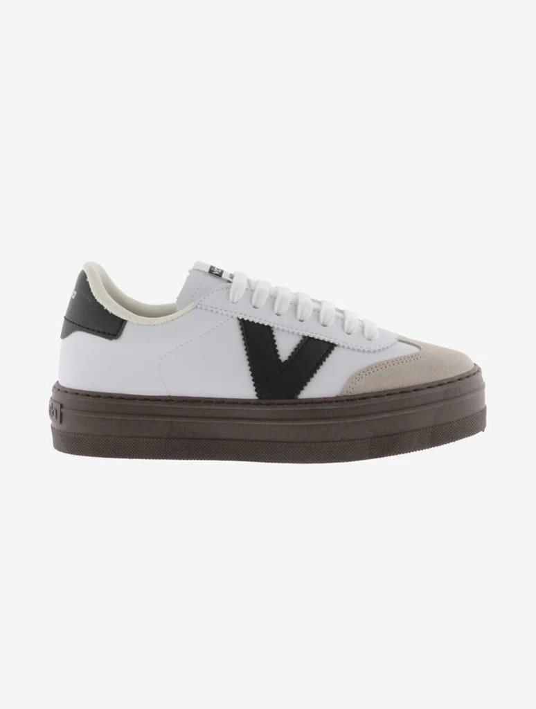 Victoria Barcelona Cyclist Faux Leather Platform Sneaker - Image 2