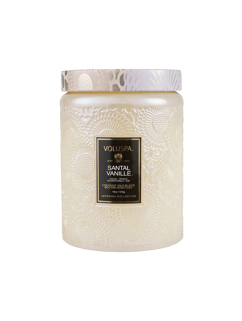 Voluspa Large Glass Jar Candle - Image 6