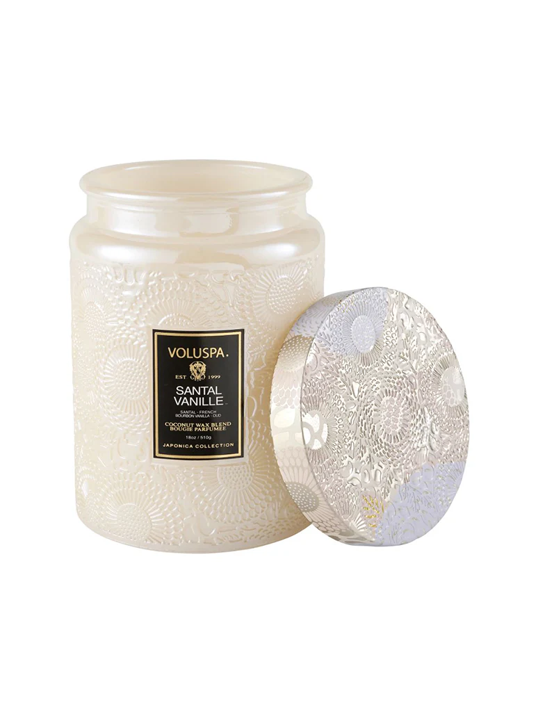 Voluspa Large Glass Jar Candle - Image 7