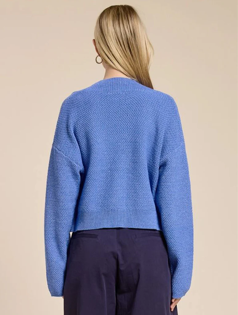 Waffle Sweater Cardigan - Image 3