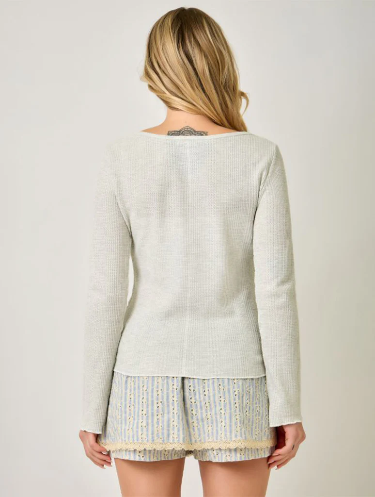 Washed Thermal Essential Top - Image 9