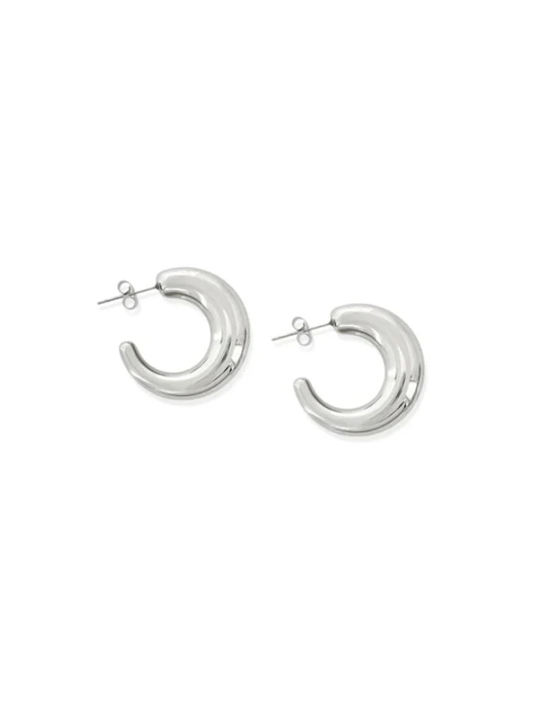 Water Resistant Crescent Earrings