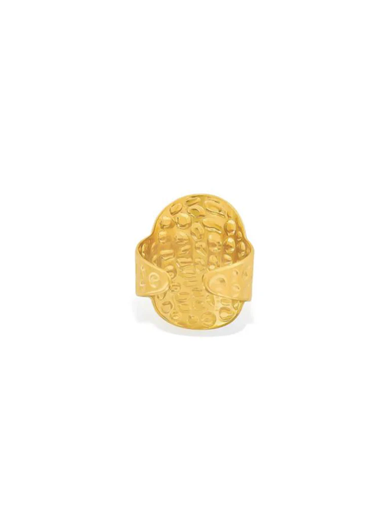 Water Resistant Hammered Ring - Image 3