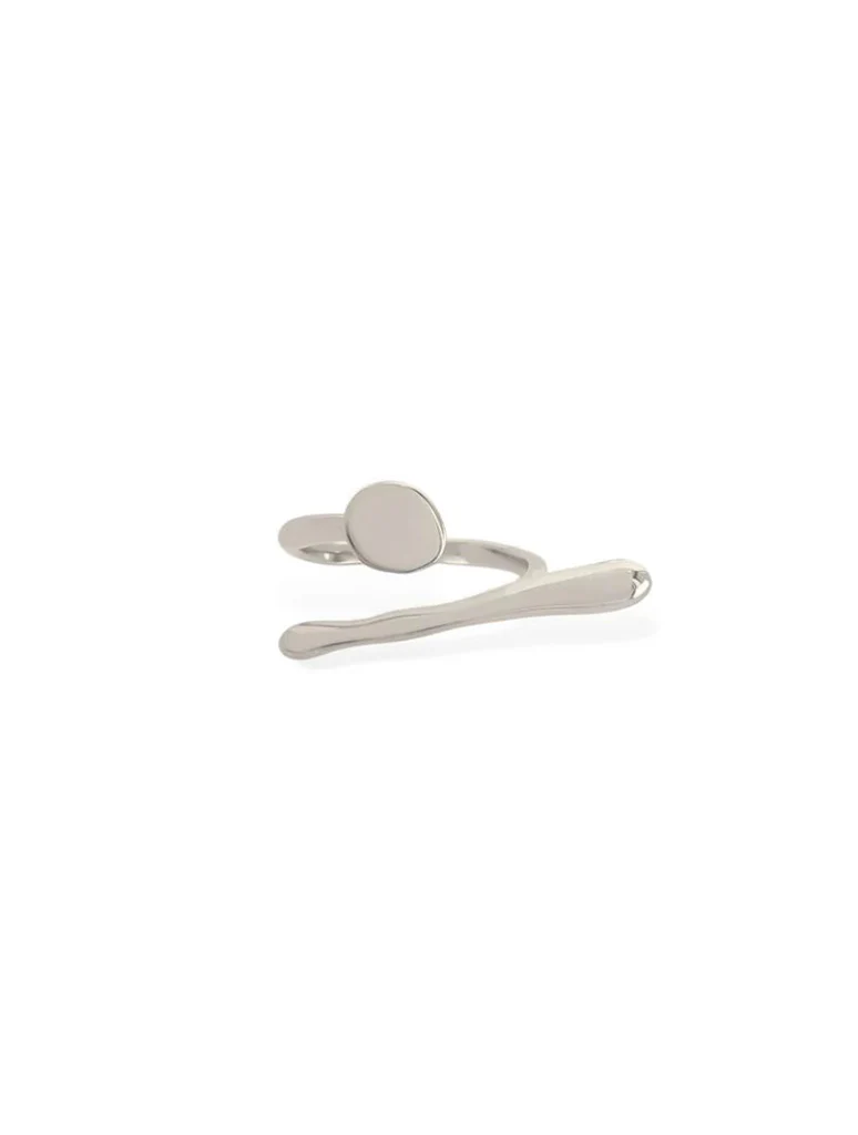 Water Resistant Open Front Abstract Ring - Image 3