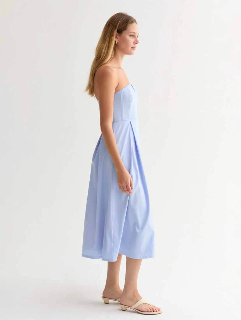 Zae V-Wire Midi Dress - Image 2