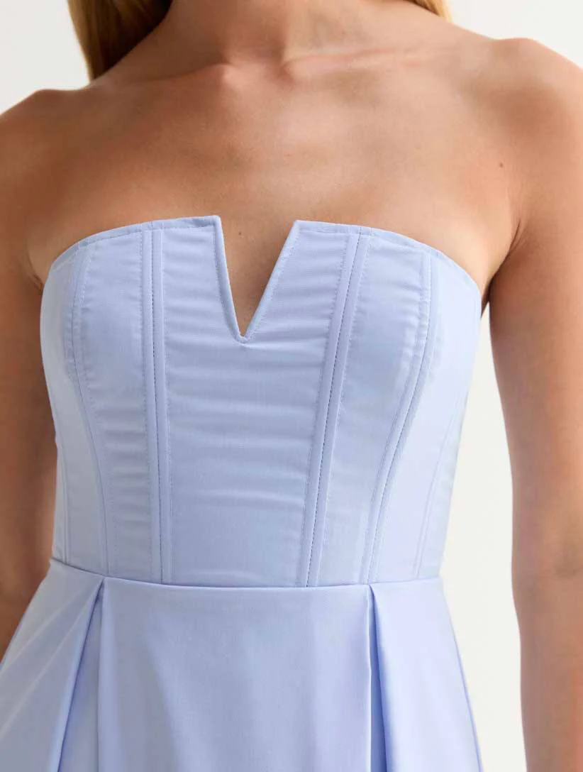 Zae V-Wire Midi Dress - Image 3