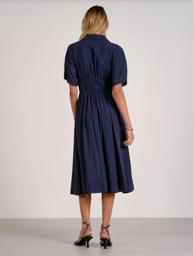 Zip Front Midi Dress - Image 3
