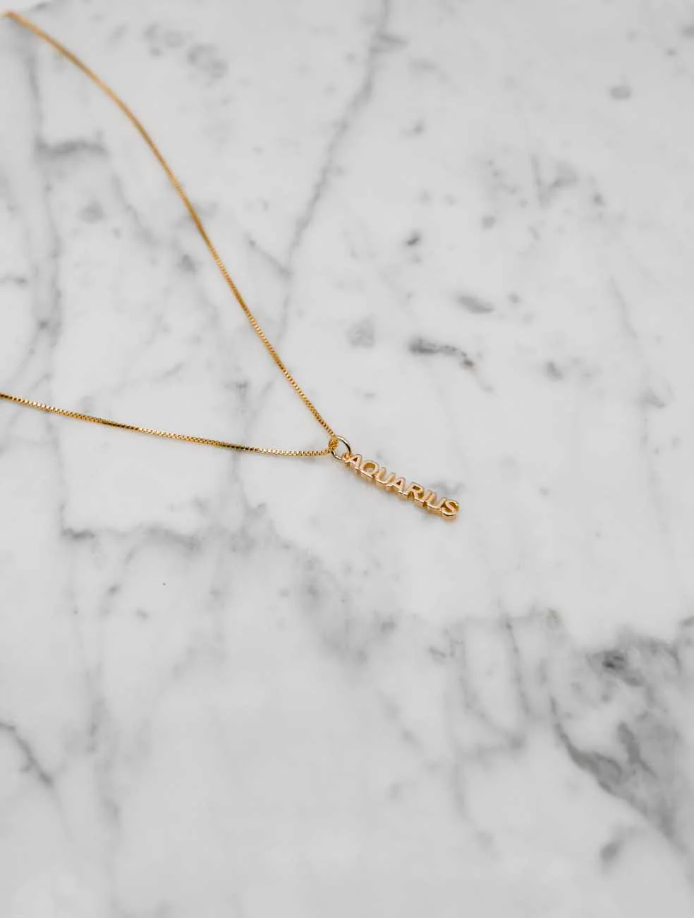 Zodiac Necklaces in Gold - Image 12