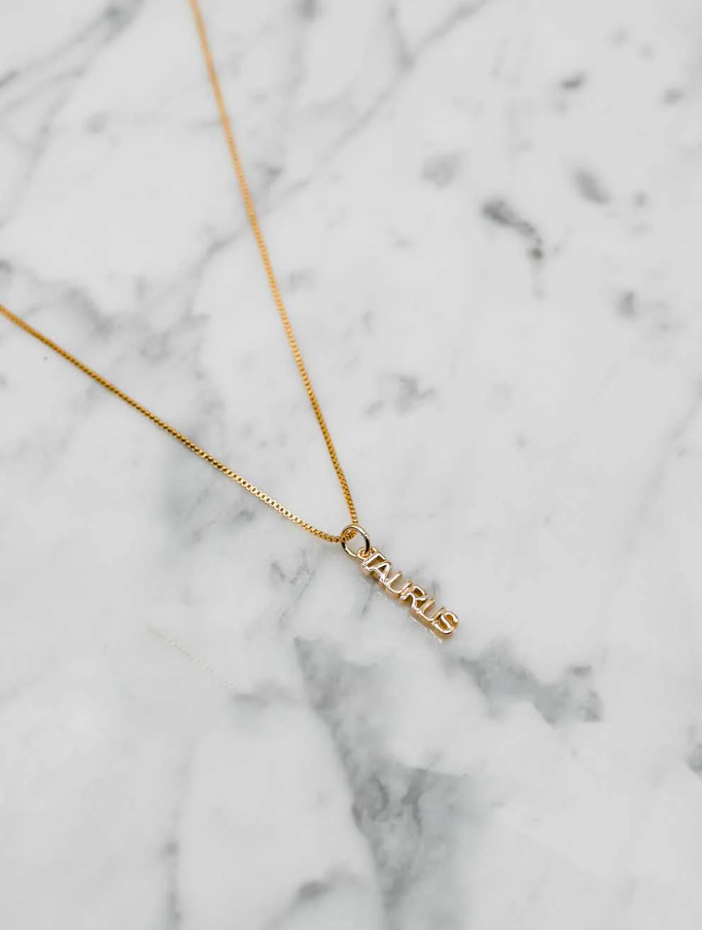 Zodiac Necklaces in Gold - Image 3