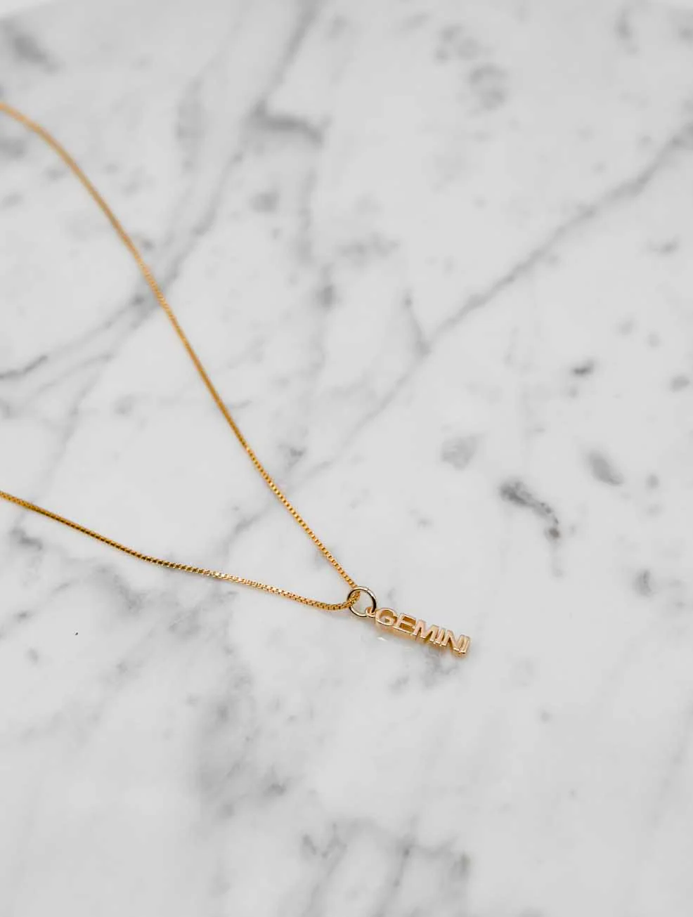 Zodiac Necklaces in Gold - Image 4