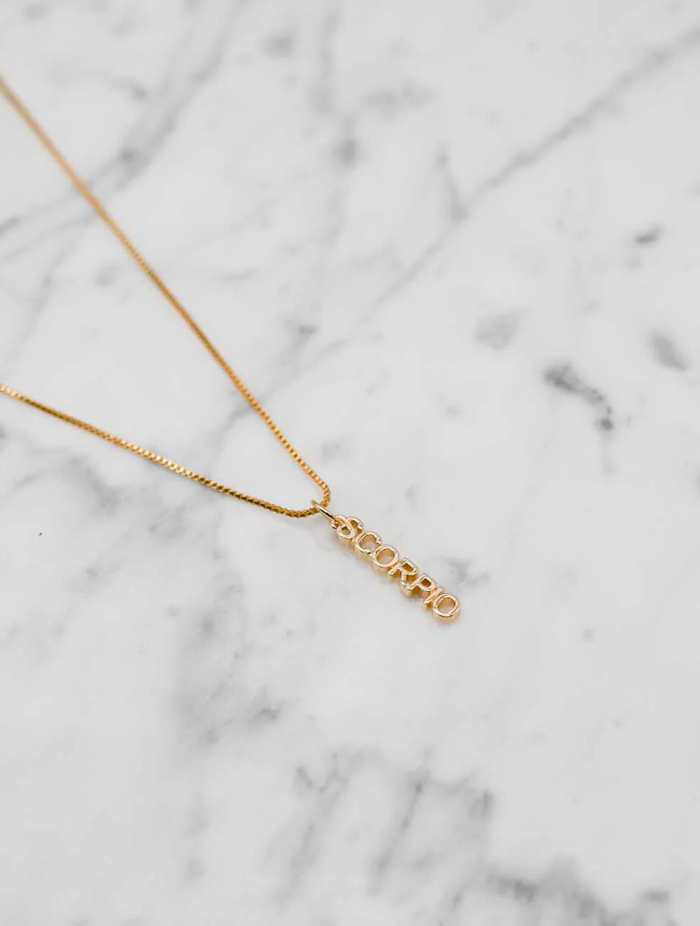 Zodiac Necklaces in Gold - Image 9